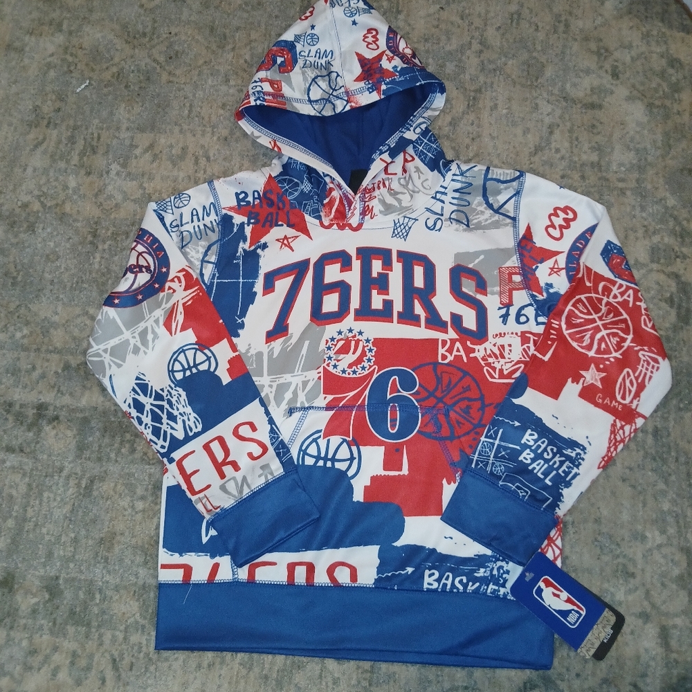 76ers kids hoodie